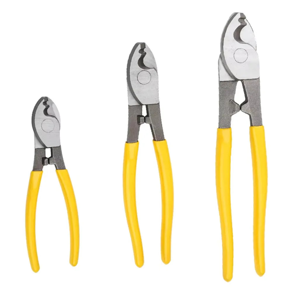 Multifunctional Pliers Electrician Insulated Cable Cutter Shock Scissors Anti Slip Labor-saving Wire Stripping Hand Tool