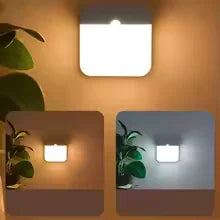 LED Smart Human Body Sensor Night Lights Emergency Automatic Lighting USB Charging Wireless Magentic Suction LED Cabinet Lights