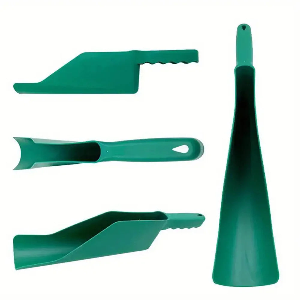Gutter Getter Scoop Cleaning Roof Tools Flex Fit Dirt Debris Remove Multi Use Eaves Garden Leaf Gutter Spoon Shovel Supplies
