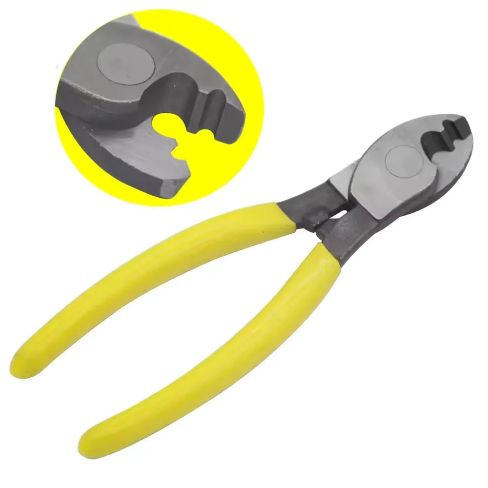 Multifunctional Pliers Electrician Insulated Cable Cutter Shock Scissors Anti Slip Labor-saving Wire Stripping Hand Tool