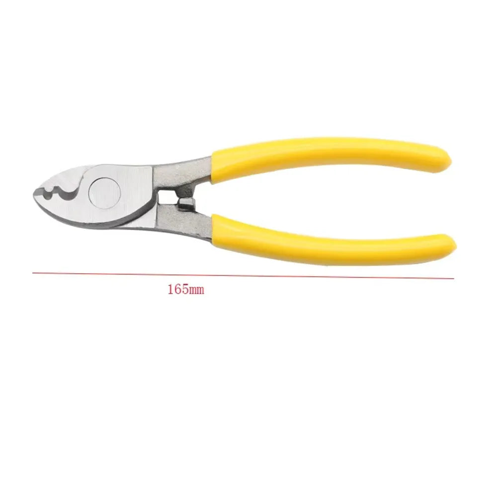Multifunctional Pliers Electrician Insulated Cable Cutter Shock Scissors Anti Slip Labor-saving Wire Stripping Hand Tool